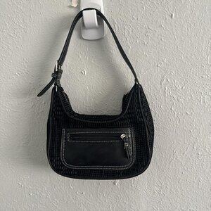 2000s Black Shoulder Bag